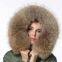 Latest Genuine Raccoon Fur Lined Fashion Fur Parka for Women