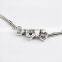Cuentas de bricolaje,Pretty Various Jewelry Making Beads Silver Spacer Beads for DIY Accessories