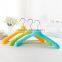 China manufacture hot selling non flocked clothes recycled plastic hanger