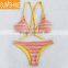 High Impact Support Racerback Criss Cross Bikini Seamless Brazilian Bikinis