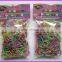 DIY elastic band 600pcs/bag colorful latex rubber band