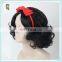 Snow White Princess Black Short Curly Cosplay Wigs With Red Bow HPC-0051