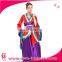 Gothic Japanese woman traditional fancy dress medieval costumes plum blossom embroidery dress