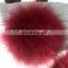 Factiry Direct Fashion Faux fur Ball / Fake Fur Pompoms For Keyring / Beanie Hat / Bag