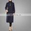 Simple Muslim Plaid Tunic Tredy Arabic Top Dubai Abaya