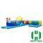 Airplane type Inflatable tunnel, Interactive game tunnel for sale