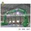 6x4m Green sport archway,finish line arches,cheap inflatable arch for sale