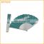 PP Hand fans factory promotional handfan with handle
