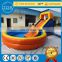 Golden Supplier amusement park bounce house giant inflatable slide with EN14960