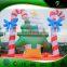 Beautiful 6 m Inflatable Christmas Tree and Inflatable Christmas Decoration Candy Cane for Event
