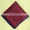 Hand Rolled Reverisible Silk Pocket Square Top Quality
