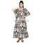Beach Wear Plus Size Summer Wear Women's Casual Wear Full Length 100%Cotton Shirt Maxi Dress Long Kaftan Sexy Stylish Kaftan