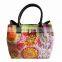 Traditional Kantha Work Multi Cotton Leather Women Shoulder Bag