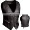 Leather Vest, Leather Motorbike Vest, Leather Fashion Vest