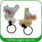 Factory Outlets Various Shapes Custom Pvc Puffy Led Keychain Led Maker