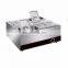 Kitchen equipment stainless steel table top electric hot food showcase bain marie warmer cover