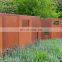 Corten Steel Fence Panels Laser Cut Landscape Fencing