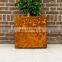 Home Decoration Corten Steel Flower Planters