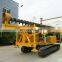 photovoltaic solar spiral pile rig/photovolataic pile driver/Mini Mobile Pile Drilling Rig