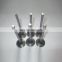 For 6HE1 engines spare parts intake exhaust valve for sale