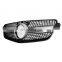 Diamond Grill Front Hood Silver Grille 2010 -2013 for Mercedes-Benz E W212 E300