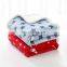 Ultra Soft Two Layers Thick Stars Pattern Microplush Flannel Fleece Blanket for Baby Kids