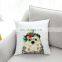 Cute Animal printed velvet cushion cover throw pillow case
