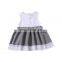 2019 summer cotton lace Girls Dress Clothes Children Sleeveless Kids ruffles Crew Neck causal Dresses