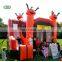 children's home commercial grade Halloween bouncy castle with slide en71 clearance