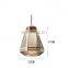 Modern Vintage industrial metal decoration hanging pendant lighting