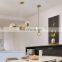 Modern Designer Glass Lamp Led Light Gold Glass Chandelier Pendant Lamp