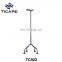 Aluminium folding 4-legs elbow telescopic crutch