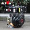 BISON(CHINA)8hp China Alibaba Light Weight Small Diesel Engine Price with Universal Remote Control