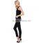 Sleeveless Style Zip On The Back Deign Fashion Slim Fitting Women Jumpsuit