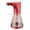 ningbo yuyao plastic automatic battery  liquid silver soap dispenser for kitchen and shower