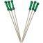 Braided Pole Bamboo Bead Picks For Tokyo Sushi skewers sticks