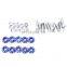 High Quality Fender Washers Auto Hex Head Bolts  Fasteners License Plate Screw Nut for JDM Motorbike