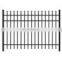 hot sale Xinhai #20 H 5 ft * W 6 ft power coated Aluminium alloy ornamental fence panel with Majestic head