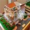 Nice scale villa house model with architectural figures , home house model
