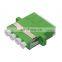 Shutter Fiber Optic UPC LC Adapter without Flange