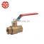 New Dn20 Standard Bronze Copper Forged Gas High Pressure Brass Ball Valve Price