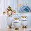 European-style Light Luxury Creative  White Porcelain Ceramic Vase For Boho Home Decoration