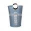 Large Laundry Basket Collapsible Fabric Hamper with Padded Handles Tall Foldable Clothes Basket Durable Linen Bins