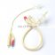 Silicone coated 2 way latex foley catheter with high quality
