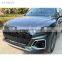 For Audi Q5 upgrade to SQ5 RSQ5 style front face Body kit include ABS material Grille Grid Grill