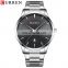 CURREN 8357 Mens Stainless Steel Metal Strap Japan Quartz Watches Calendar Classic Business New Model Watch Men