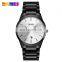 SKMEI 9140 Fashion Stainless Steel Minimalist Watches Complete Calendar Simple Japan Quartz Watch