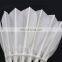 Good quality professional goose feather shuttlecock badminton