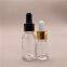 Factory Wholesale glass essential oil dropper E-liquid bottle cosmtice e-juice vape oil dropper bottle