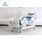 ICU Medical Patient Room Furniture Multi Function High Quality ABS Moveable Side Rail Electric Hospital Beds with Custom Service